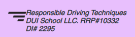 responsible driving techniques dui school llc.
