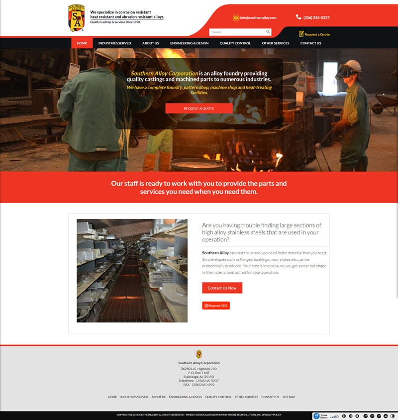Moore Tech Solutions, Inc. - Birmingham, AL, US, graphic design website