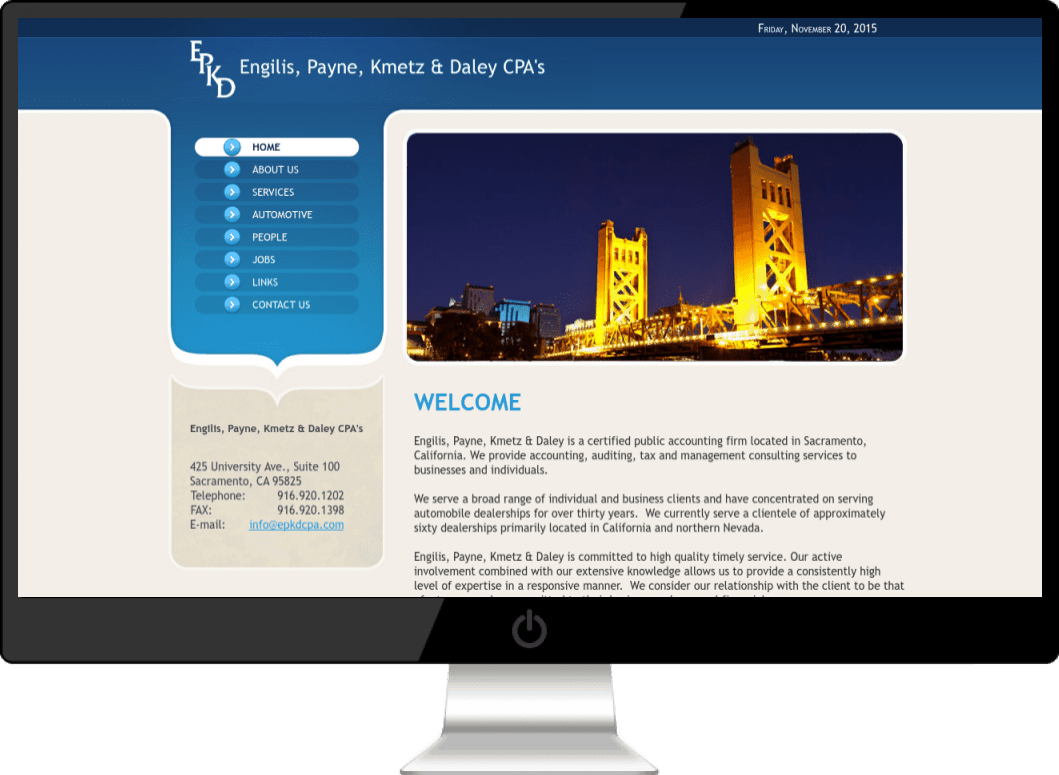 Bear River Web Design - Auburn, CA, US, responsive web design