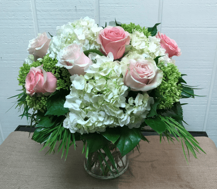 Blossoms at Dailey's Flower Shop - Fairfield, CT, US, white flower arrangements