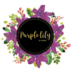 purple lily by karen