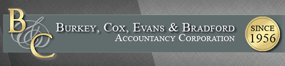 burkey cox evans & bradford accountancy corporation