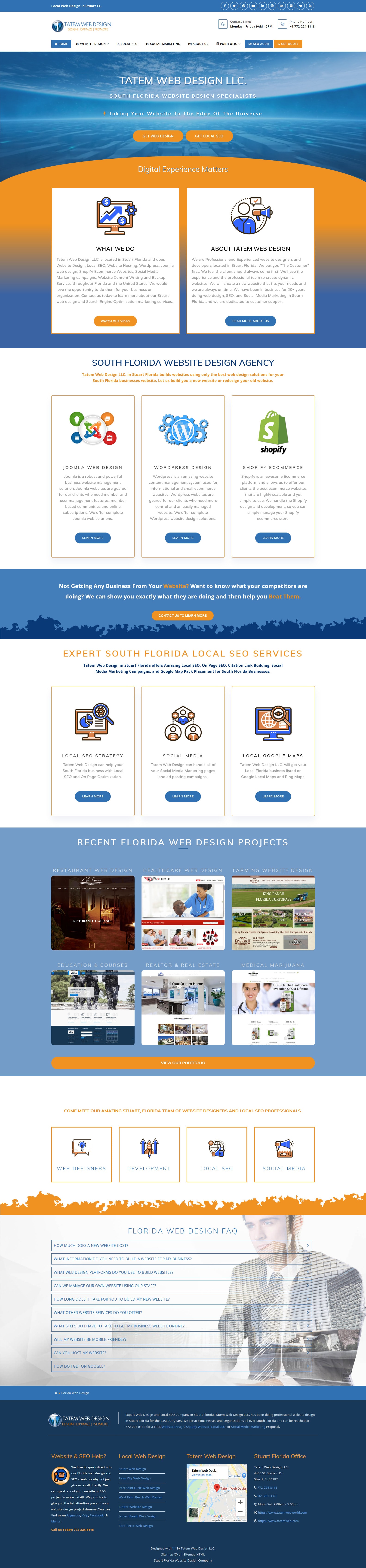 Tatem Web Design LLC. - Stuart, FL, US, digital marketing