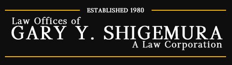 gary y shigemura law offices