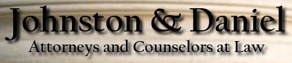 johnston & daniel attorneys and counselors at law