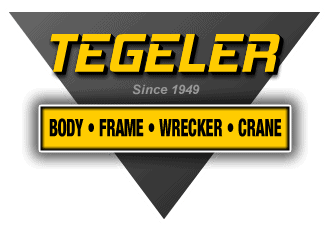 tegeler body & frame wrecker & crane