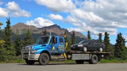 parks highway service & towing