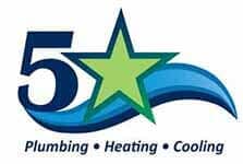 5 star plumbing, heating and cooling