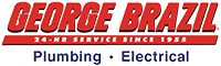 george brazil plumbing, drain clearing & electrical services