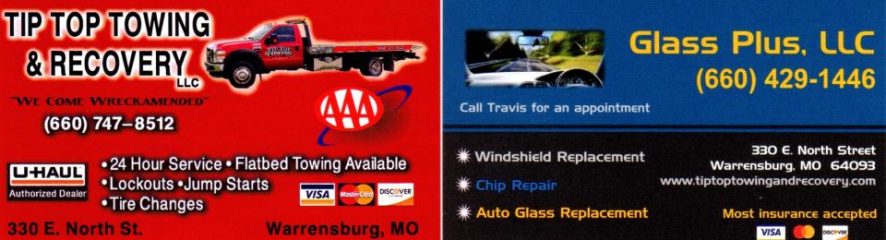 tip top towing & recovery, llc