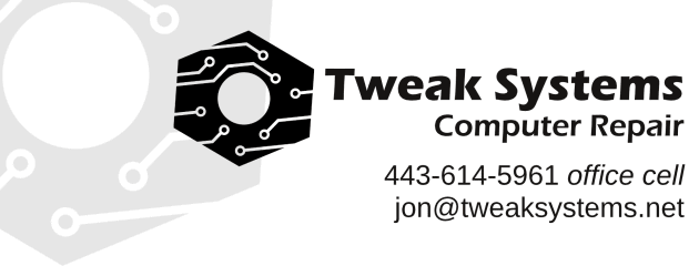 tweak systems computer repair
