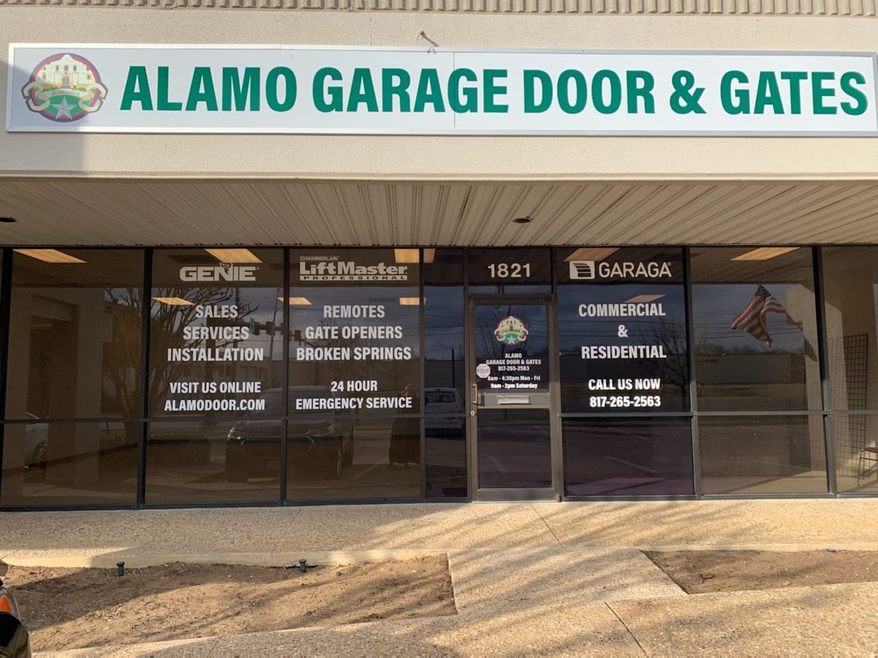 Alamo Door & Gates - Arlington, TX, US, new garage door