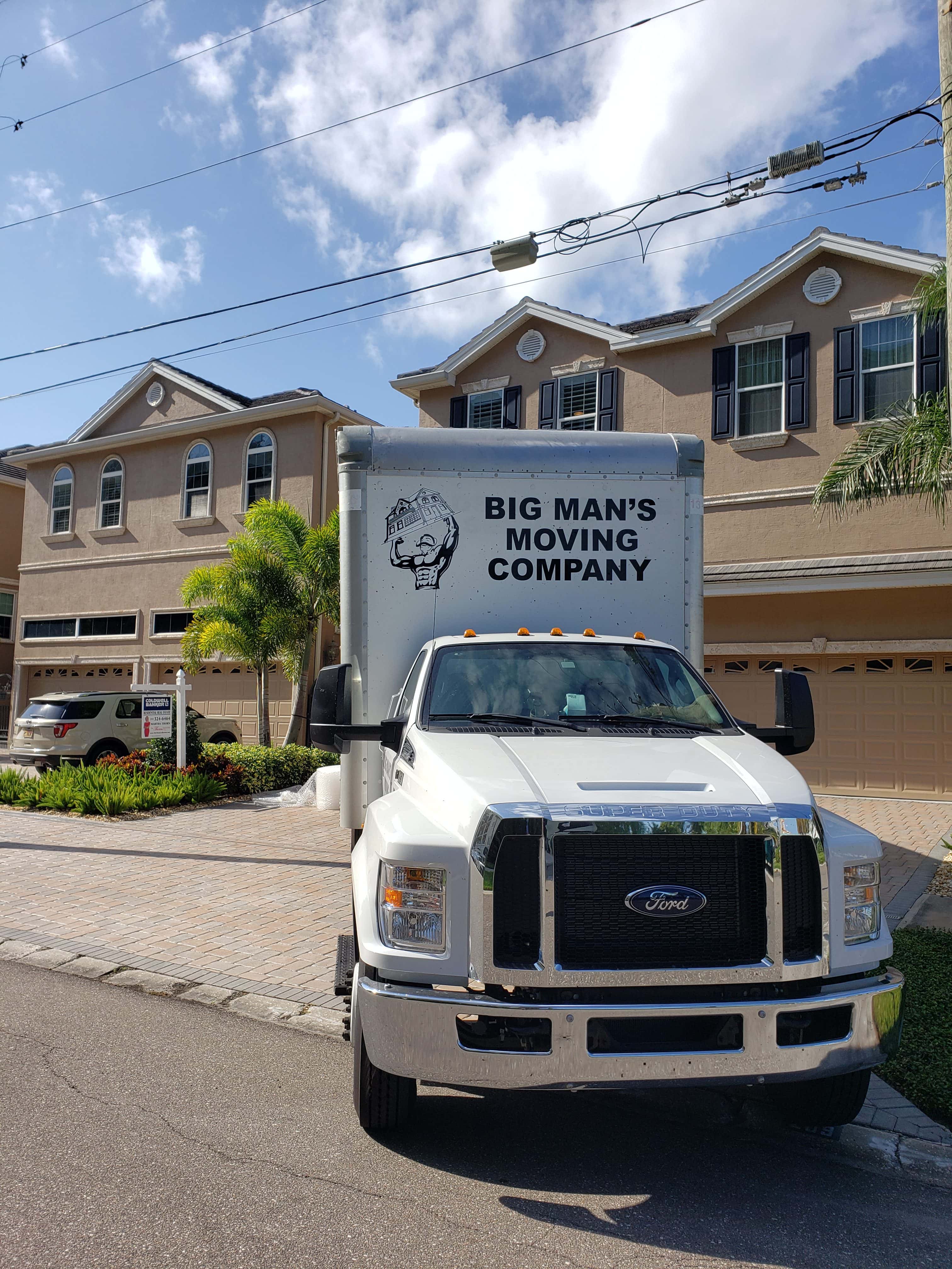 Big Man's Moving Company - Clearwater (FL 33767), US, moving companies pinellas county