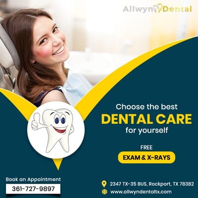 Allwyn Dental - Dentist in Rockport, TX, US, tx