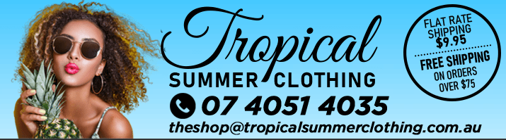 tropical summer clothing