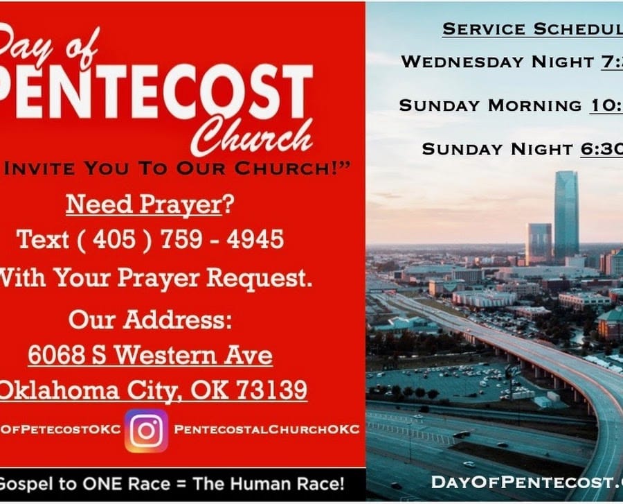 Day Of Pentecost Church - Oklahoma City, OK, US, church christian