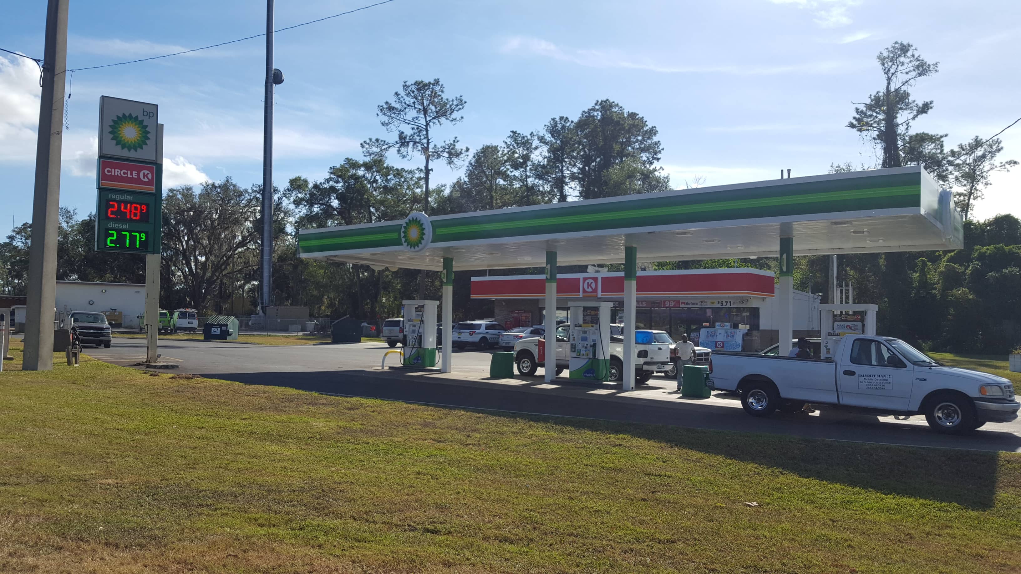bp - Reddick (FL 32686), US, nearest gas station with car wash