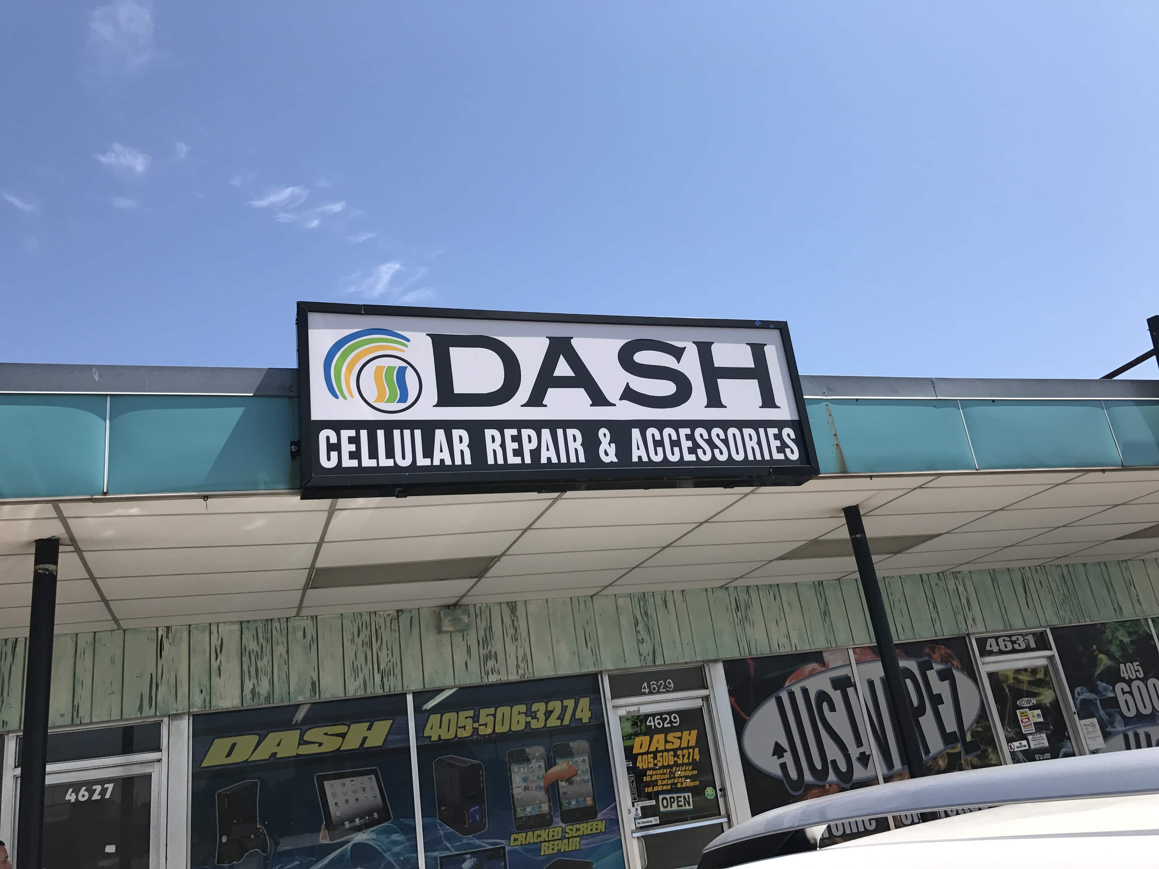 Dash Cellular Repair (Cell Phone Repair | iPhone Repair) - Del City, OK, US, cracked cell phone screen