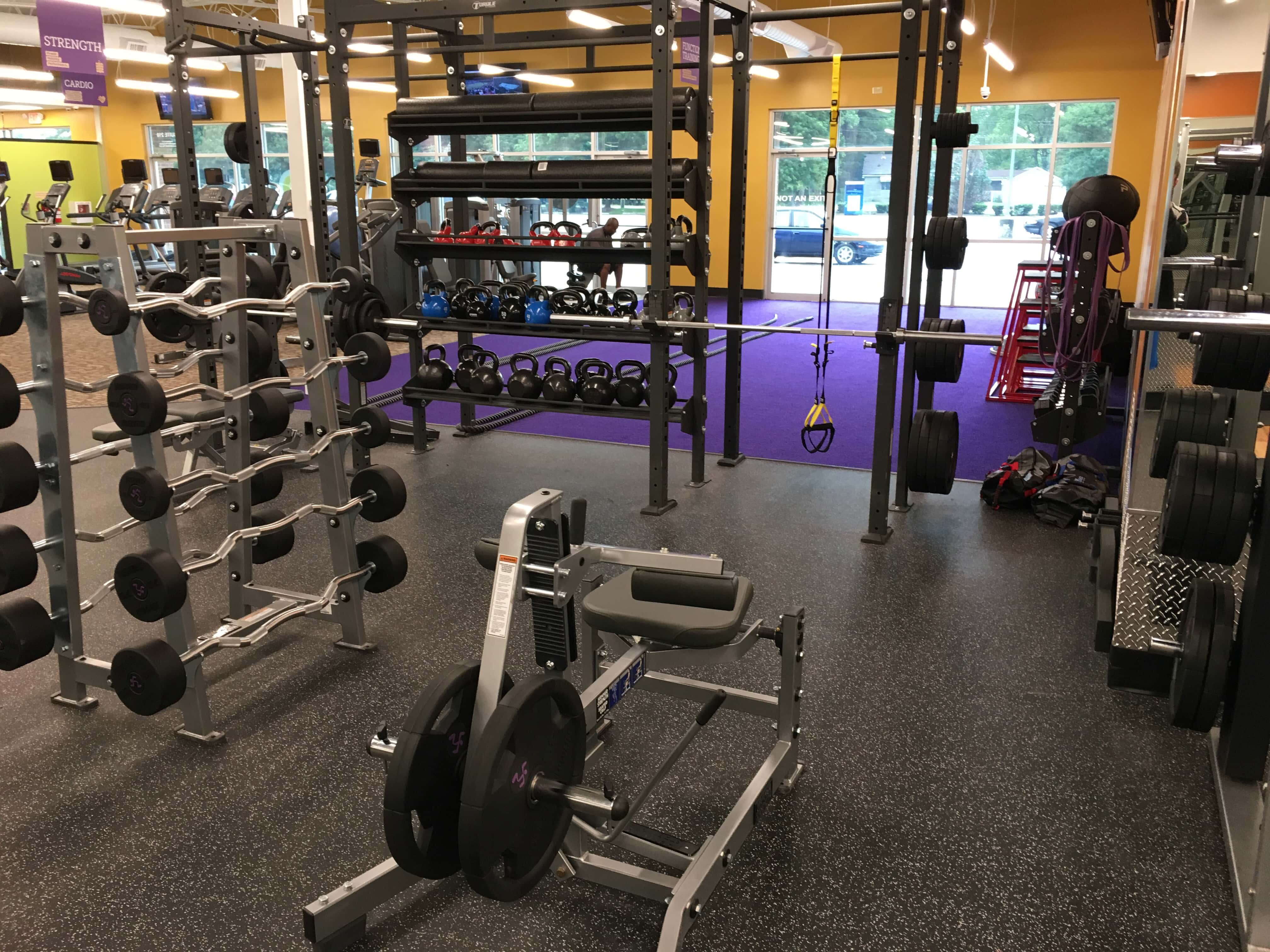 Anytime Fitness - Indianapolis (IN 46254), US, back workout gym