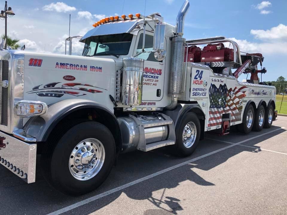 Simmons Wrecker Service - York, AL, US, 24 hour tow truck near me