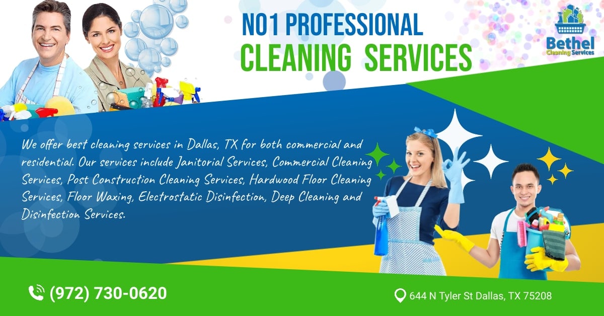 Bethel Cleaning Services - Dallas, TX, US, residential cleaning services