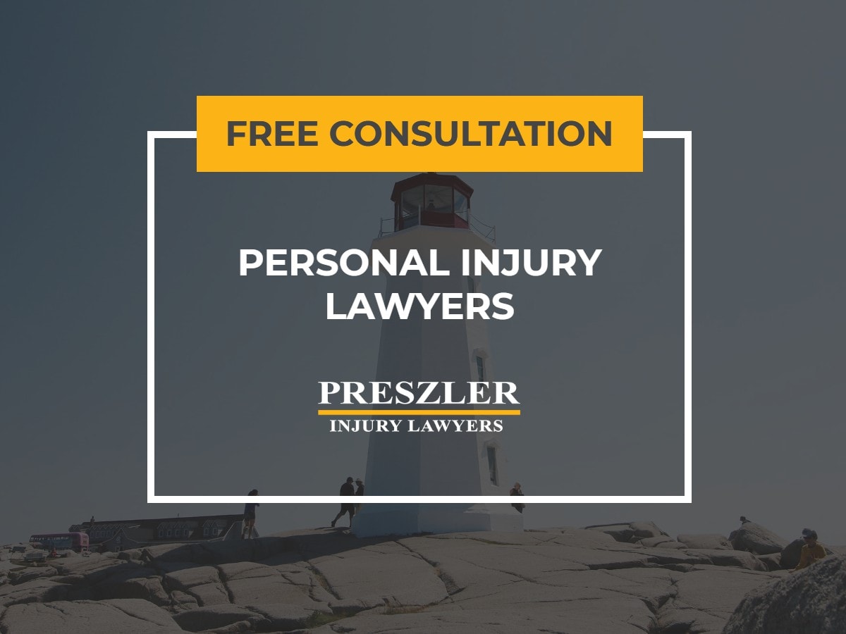 Preszler Injury Lawyers - Halifax (B3J 1H6), CA, motor vehicle accidents