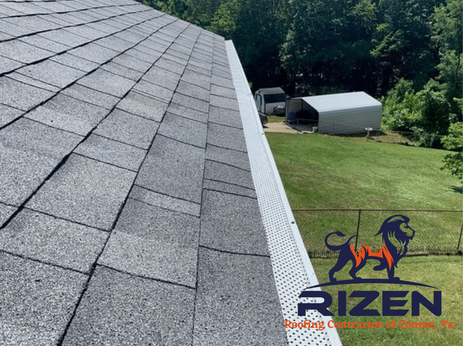 Rizen Roofing and Remodeling Contractor of Conroe, TX, US, roof gutter repair
