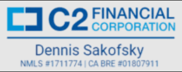 dennis sakofsky c2 financial corp