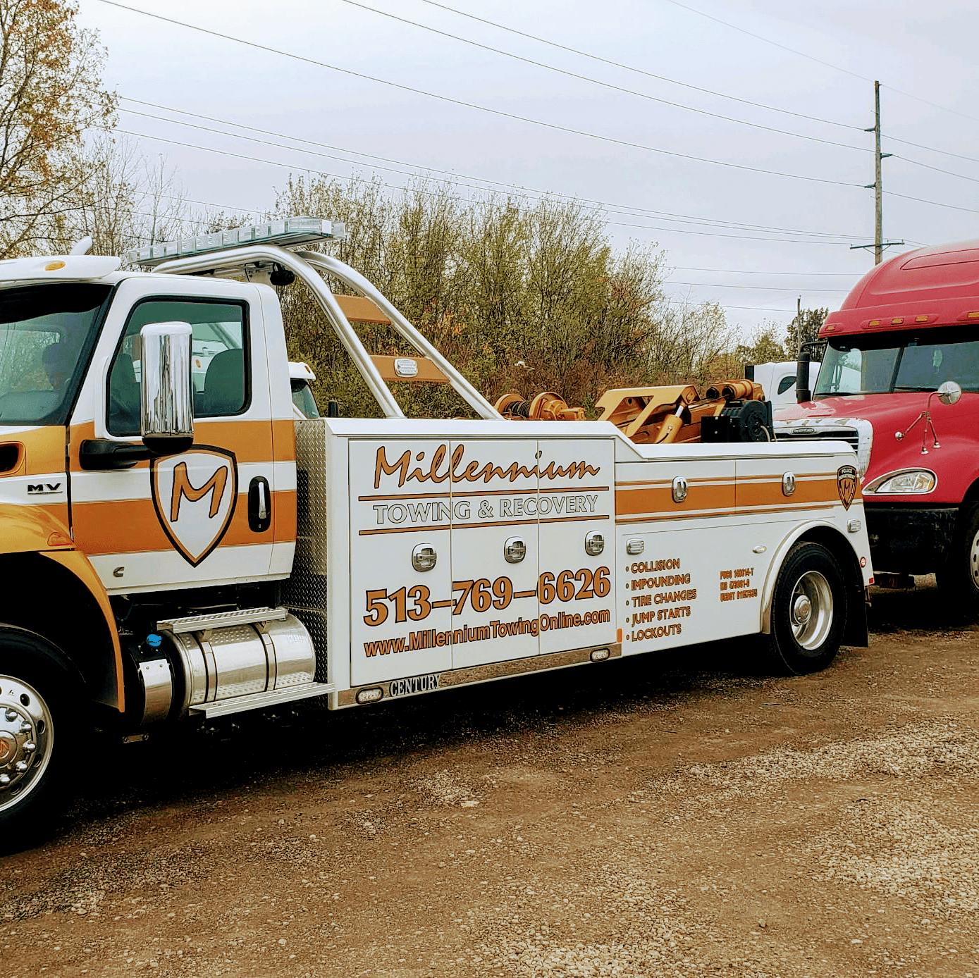Millennium Towing & Recovery - Cincinnati (OH 45223), US, 24 hour towing service near me
