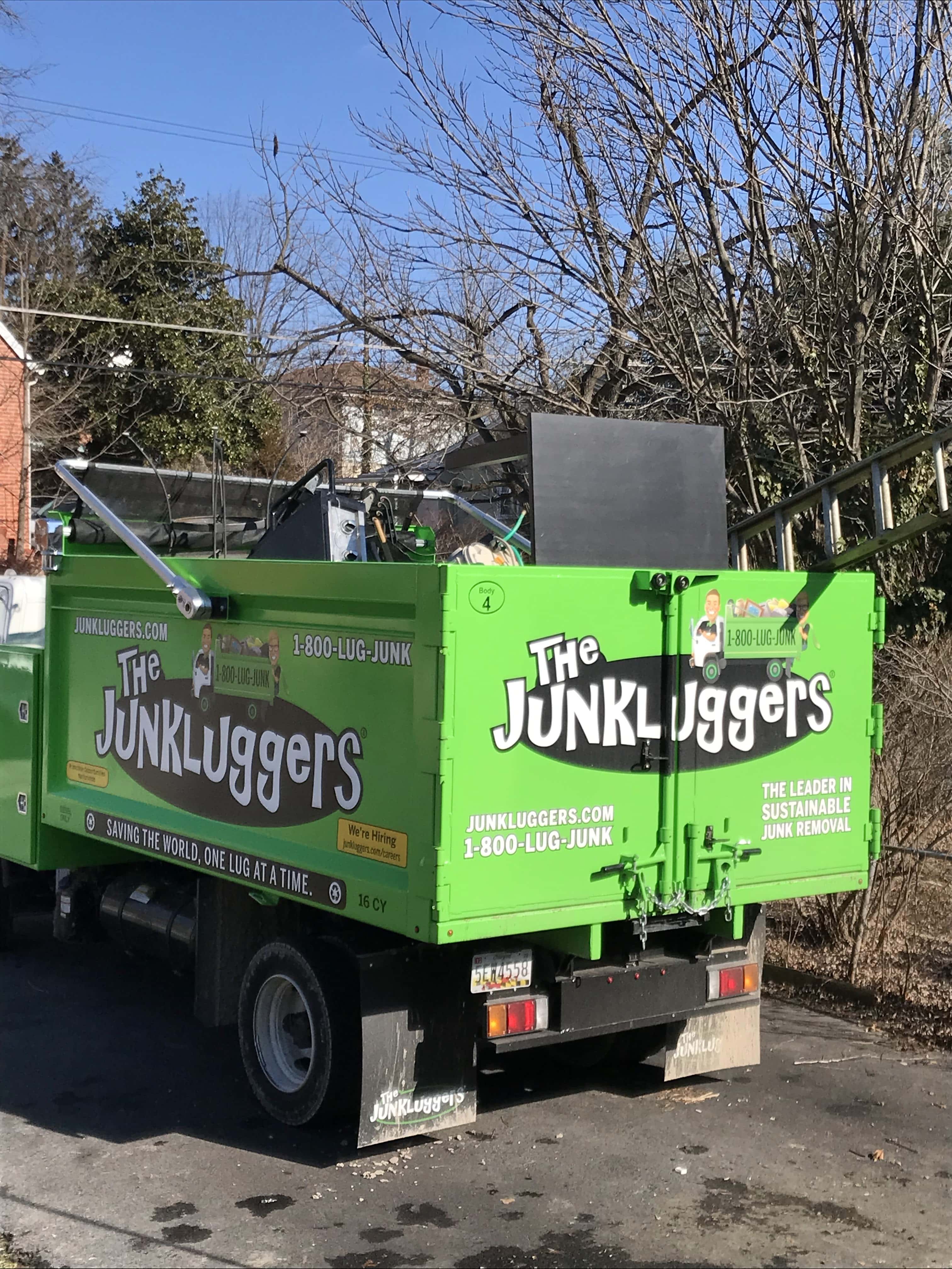 The Junkluggers of Baltimore - Halethorpe, MD, US, rental dumpster
