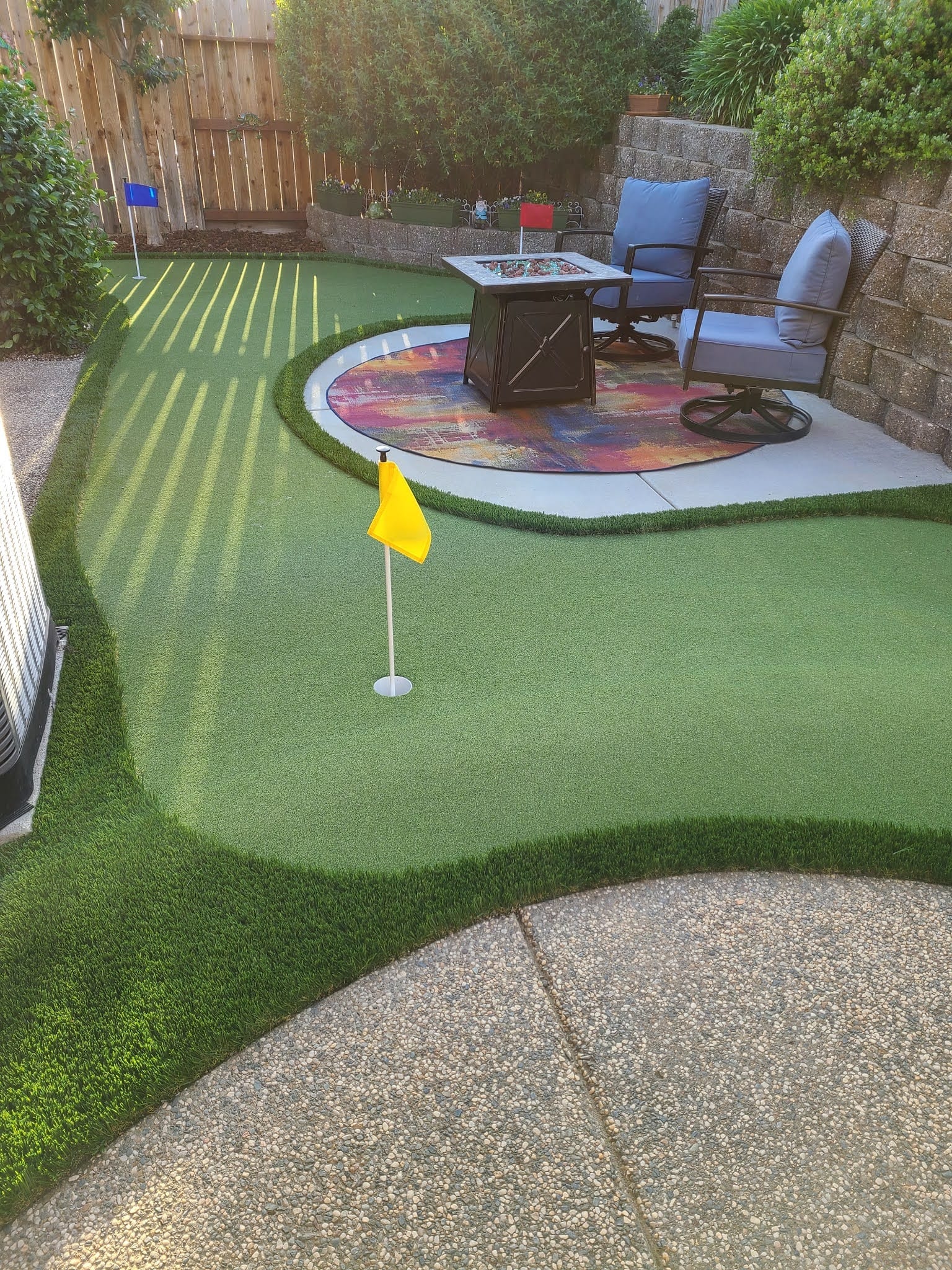 Artificial Turf By Fenix - Rocklin, CA, US, corner lot landscaping