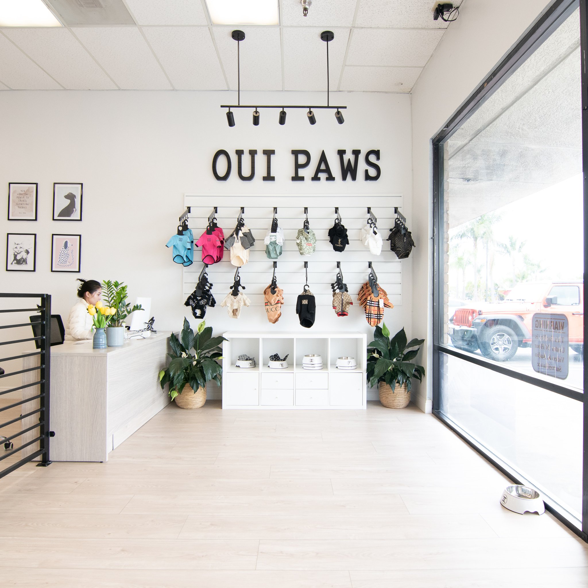 Oui Paws Pet Salon - Huntington Beach, CA, US, mobile dog grooming service