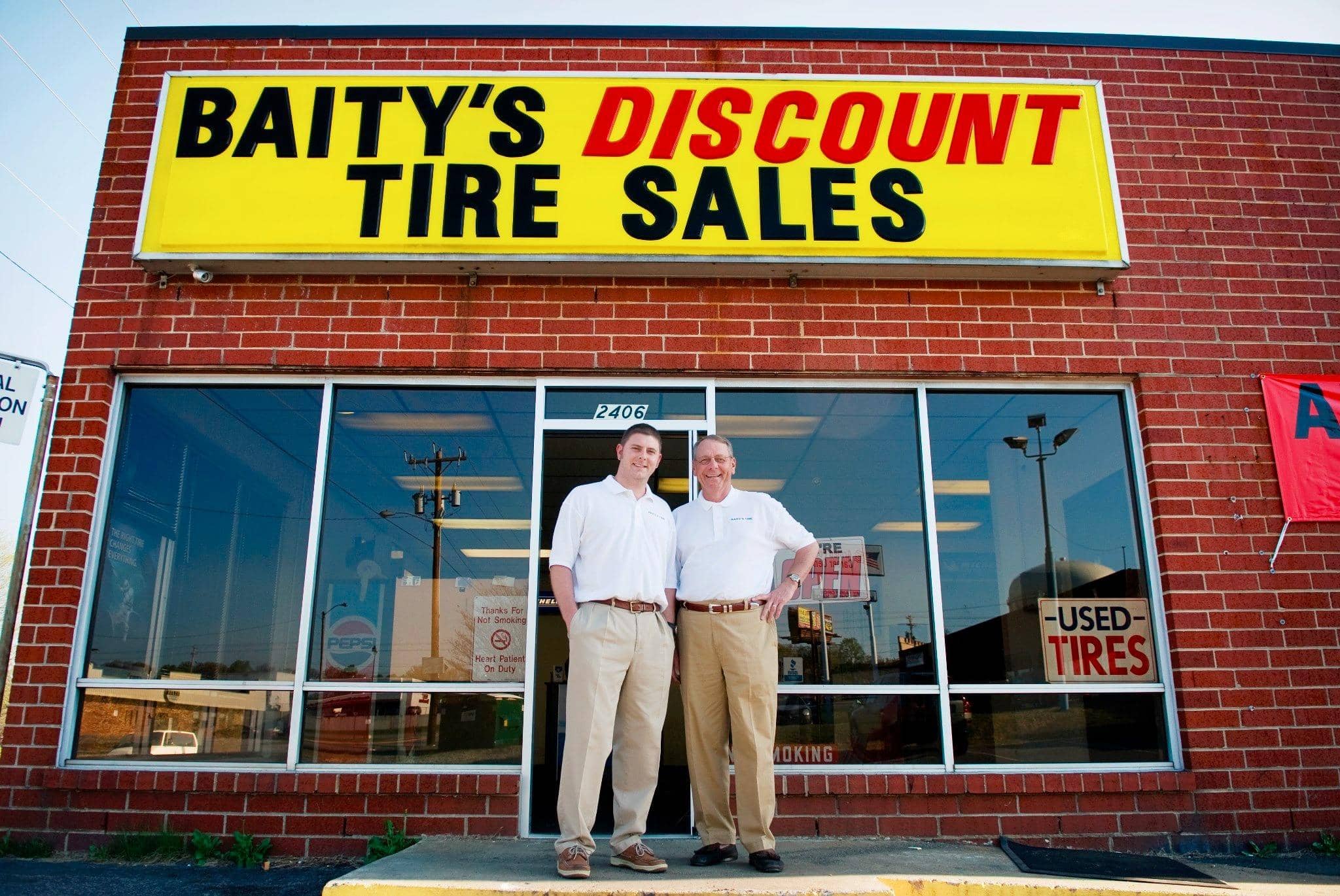 Baity's Discount Tire Sales, Inc. - Greensboro, NC, US, used tires
