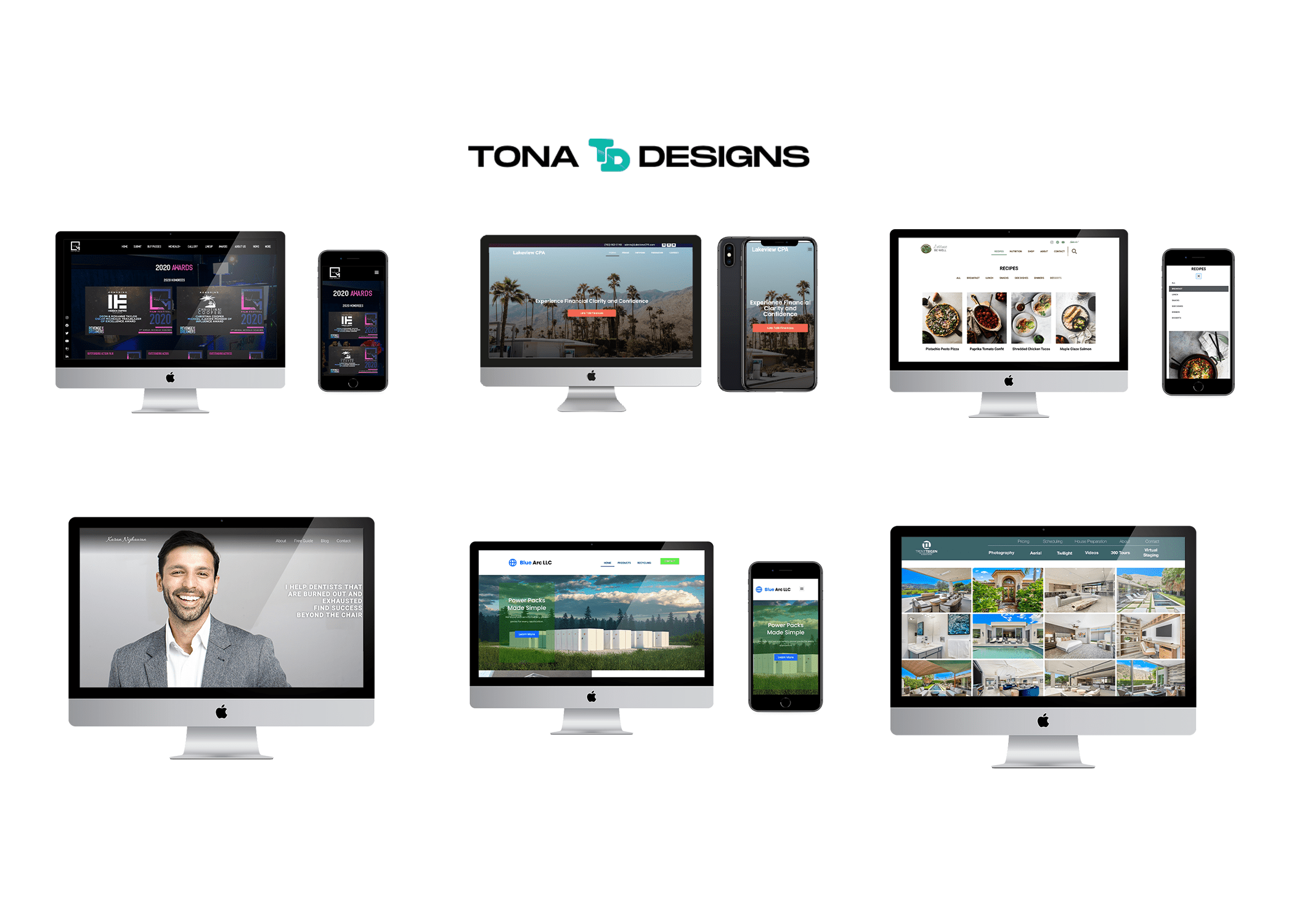 Tona Designs - Palm Desert, CA, US, responsive web design