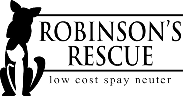robinson's rescue spay-neuter