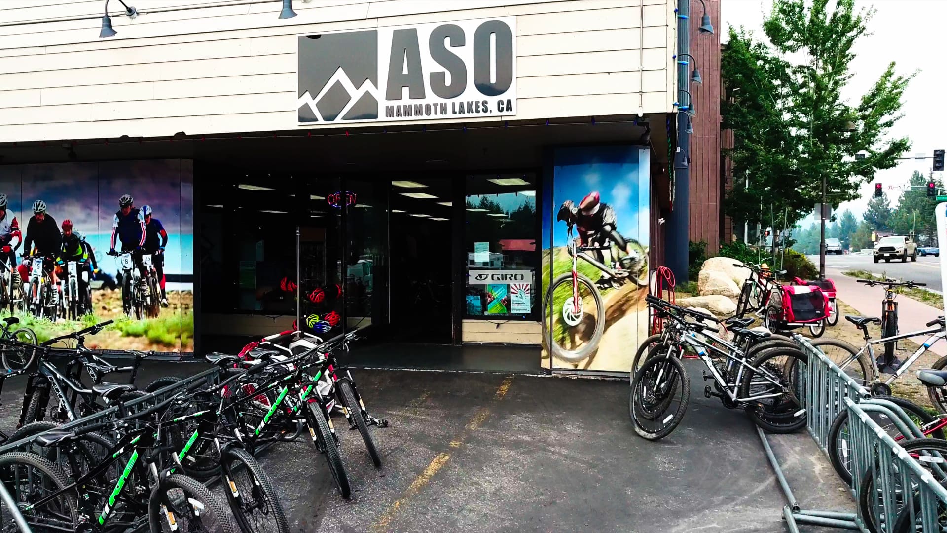 ASO - Adventure Sports Outpost - Mammoth Lakes, CA, US, bike rentals
