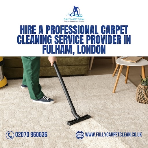 Fully Carpet Clean - London, UK, carpenter cleaner