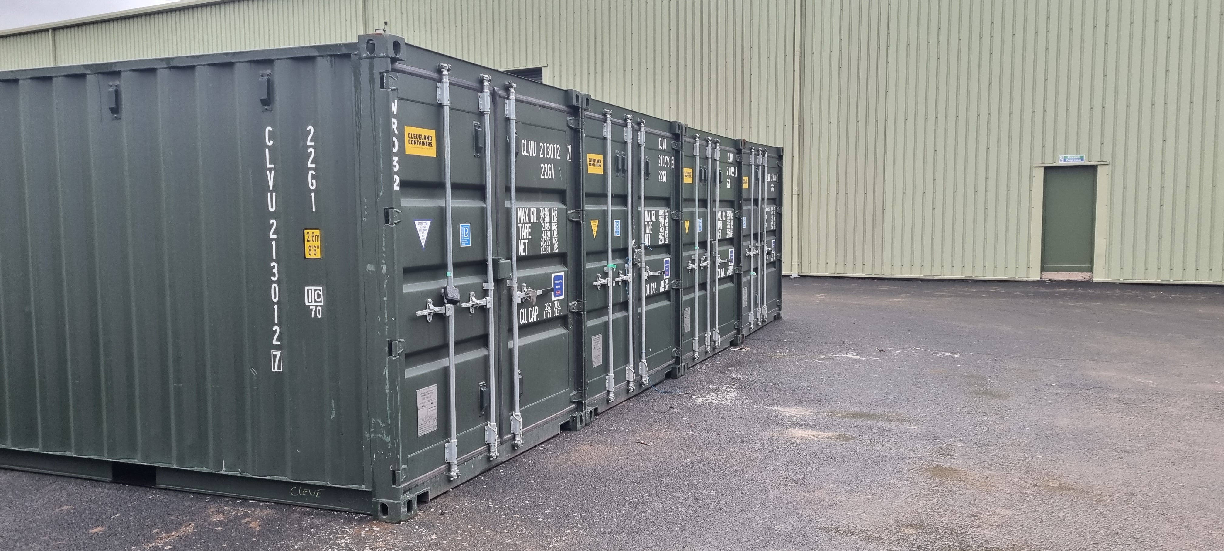 Cuboid Self Storage Wrexham, UK, climate controlled storage units