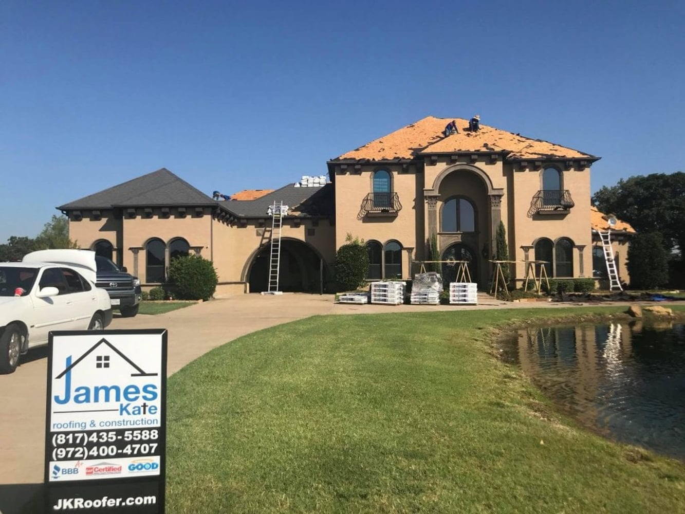 James Kate Construction: Roofing, Painting & Windows - Aubrey, TX, US, flat roof specialists near me