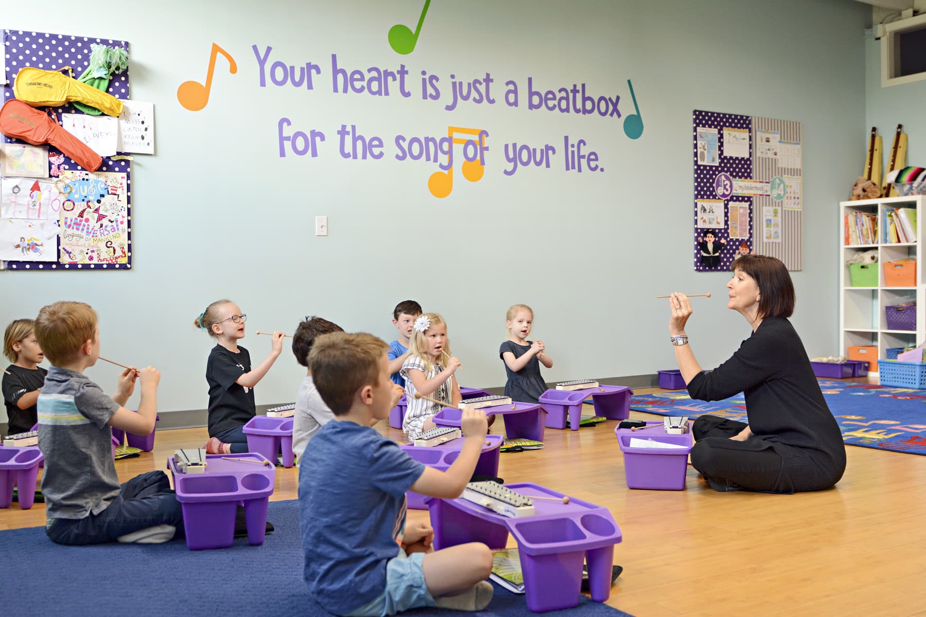 Kindermusik at Song of the Heart - Salt Lake City, UT, US, summer camp for 8 year olds