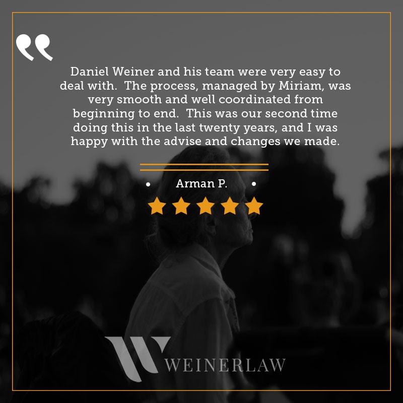Weiner Law - San Diego, CA, US, firm law