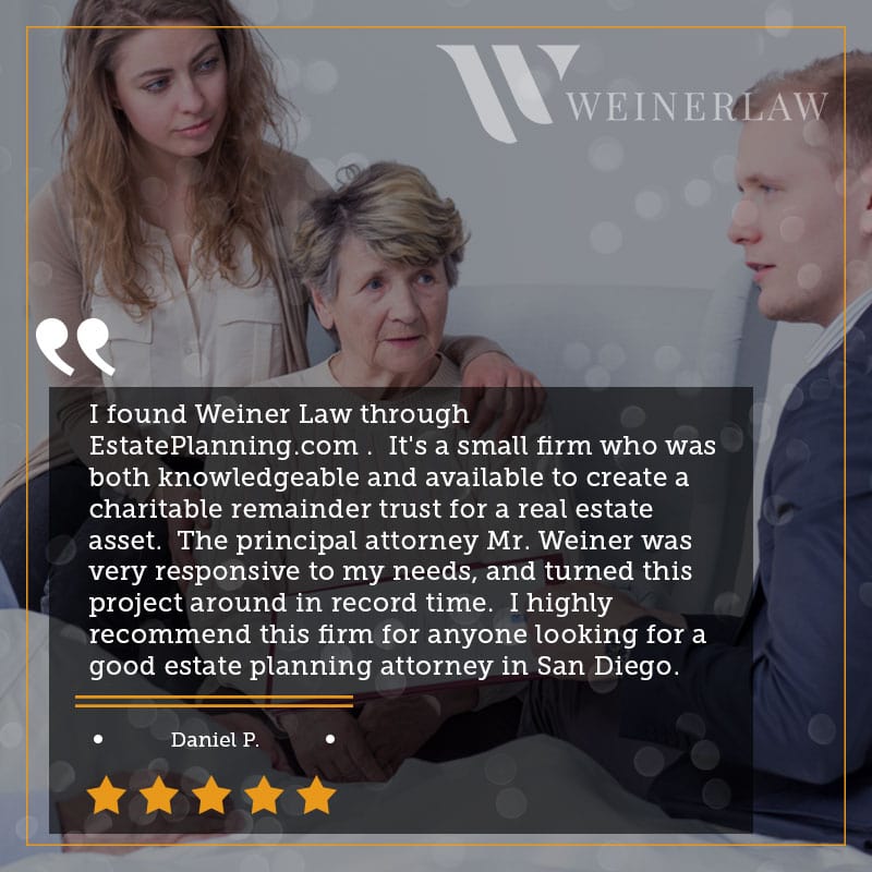 Weiner Law - San Diego, CA, US, about family law