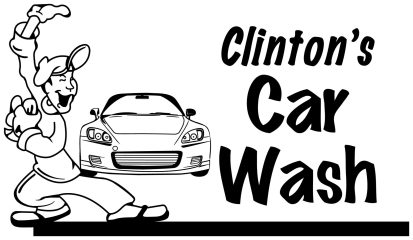 clinton's car wash