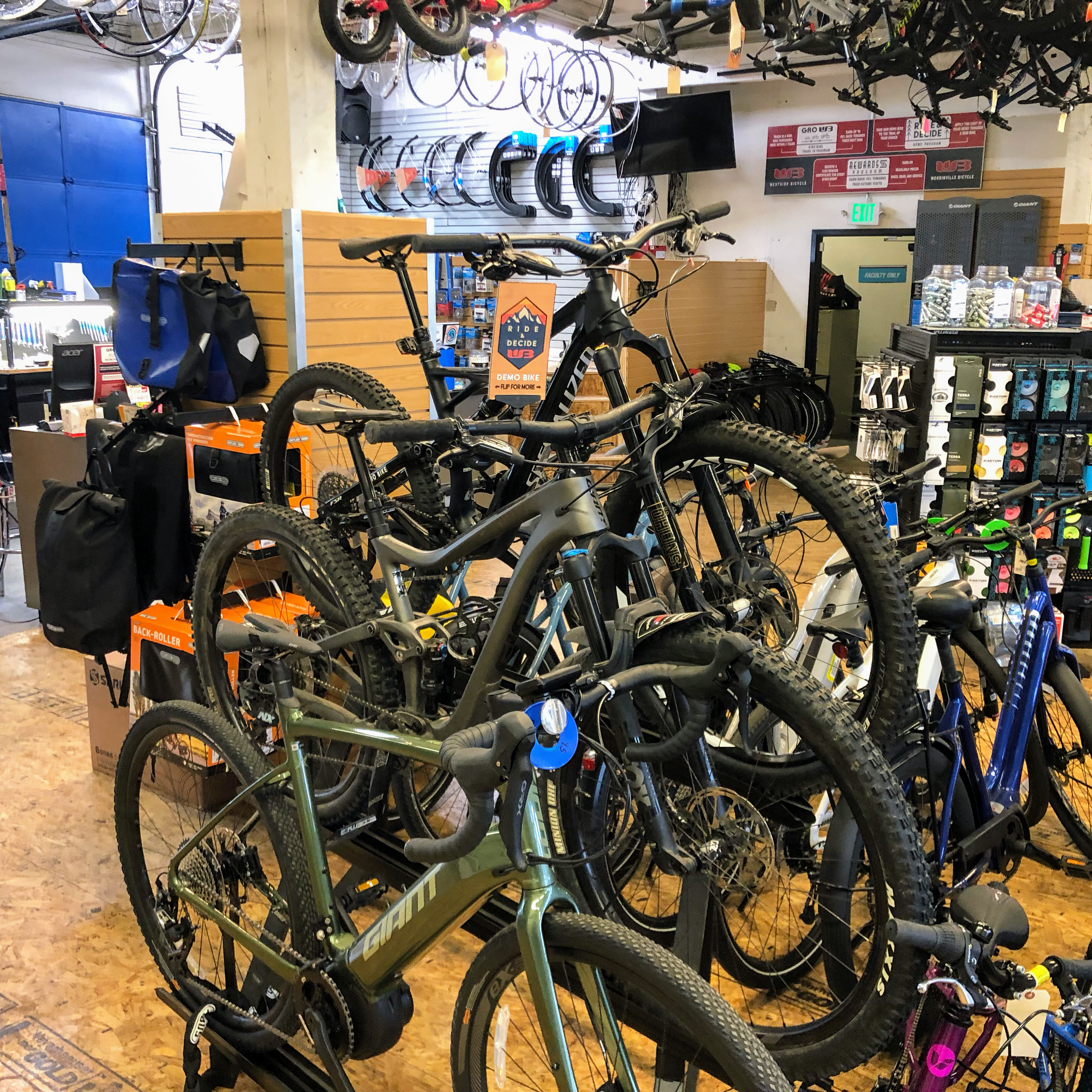 Westside Bicycle - Seattle, WA, US, 16 inch bike with stabilisers