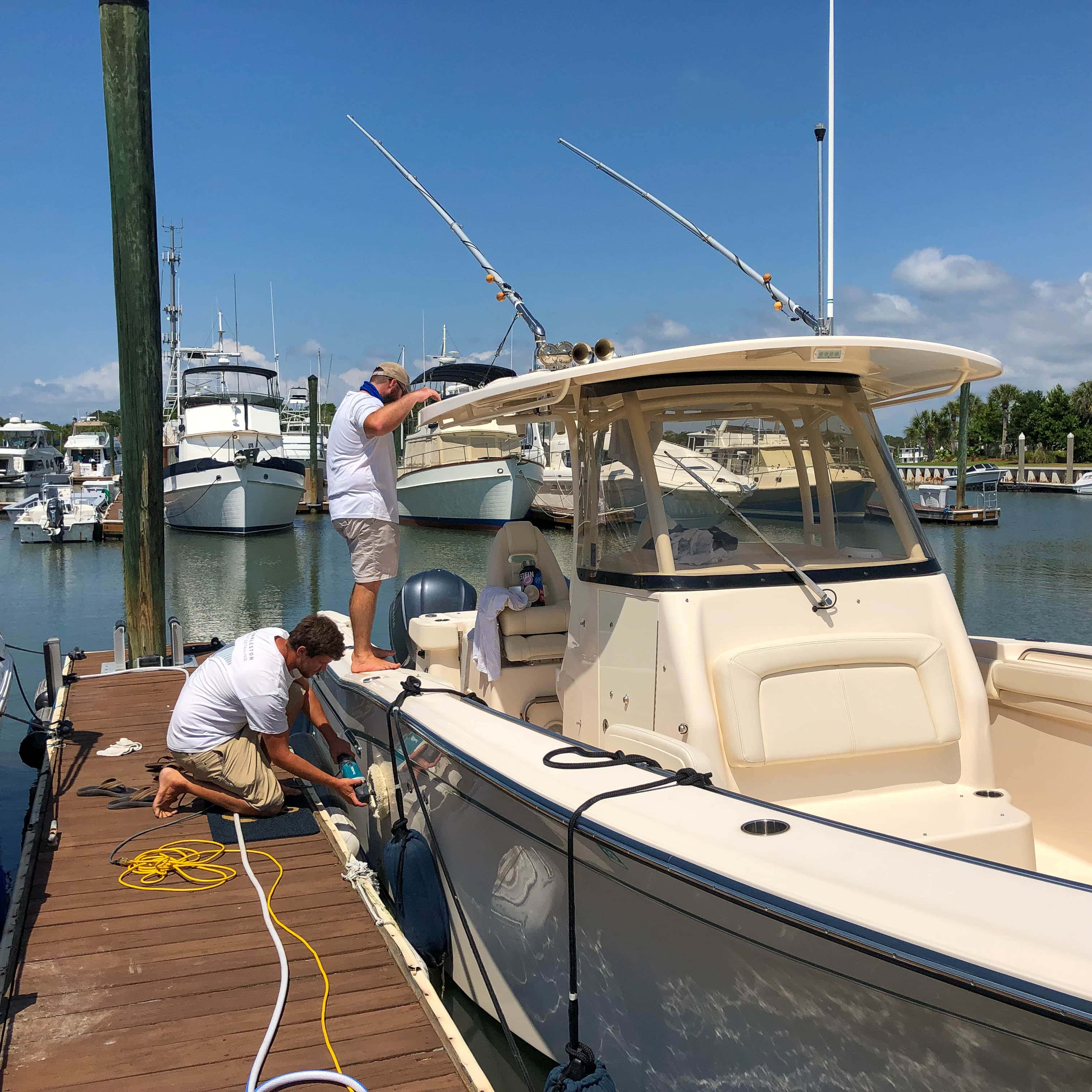 Charleston Boat Detailing - Isle of Palms, SC, US, mobile marine mechanic