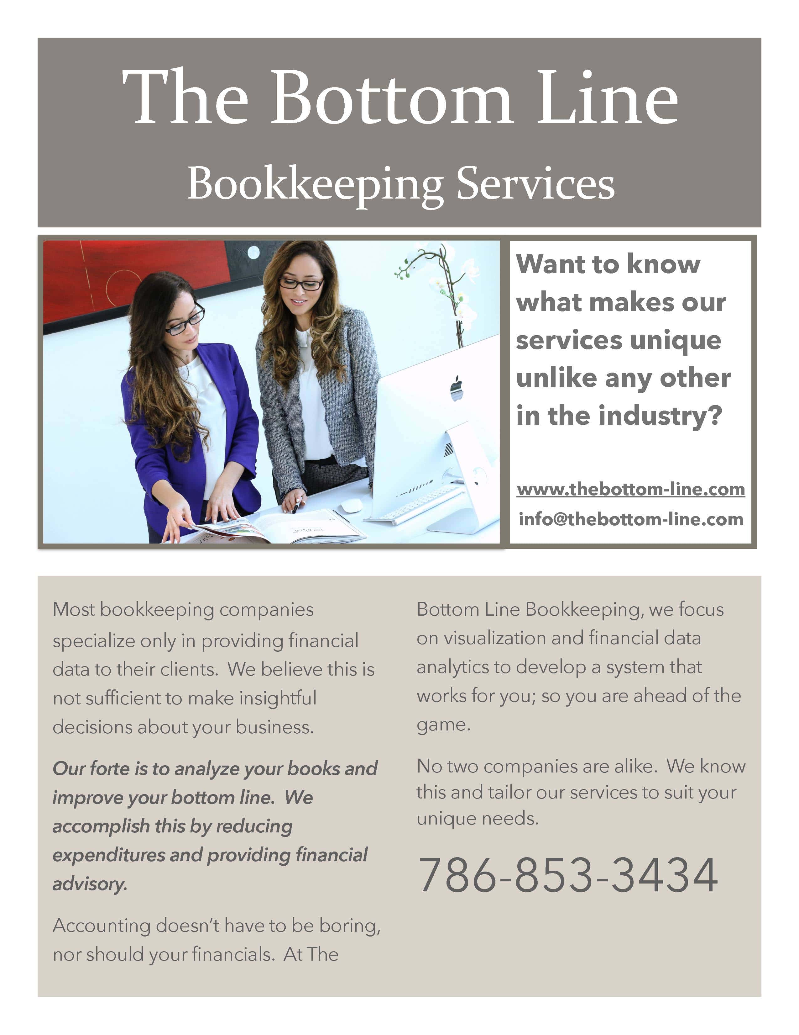 The Bottom Line, Bookkeeping Services LLC - Denver, CO, US, tax services near me