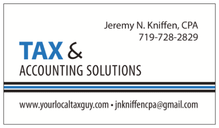 Tax & Accounting Solutions - Peyton, CO, US, cpa