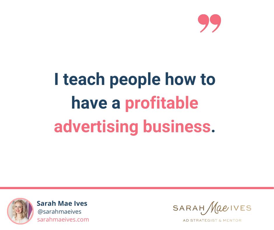 Sarah Mae Ives Social Media, Inc. - Ottawa, CA, ads strategist