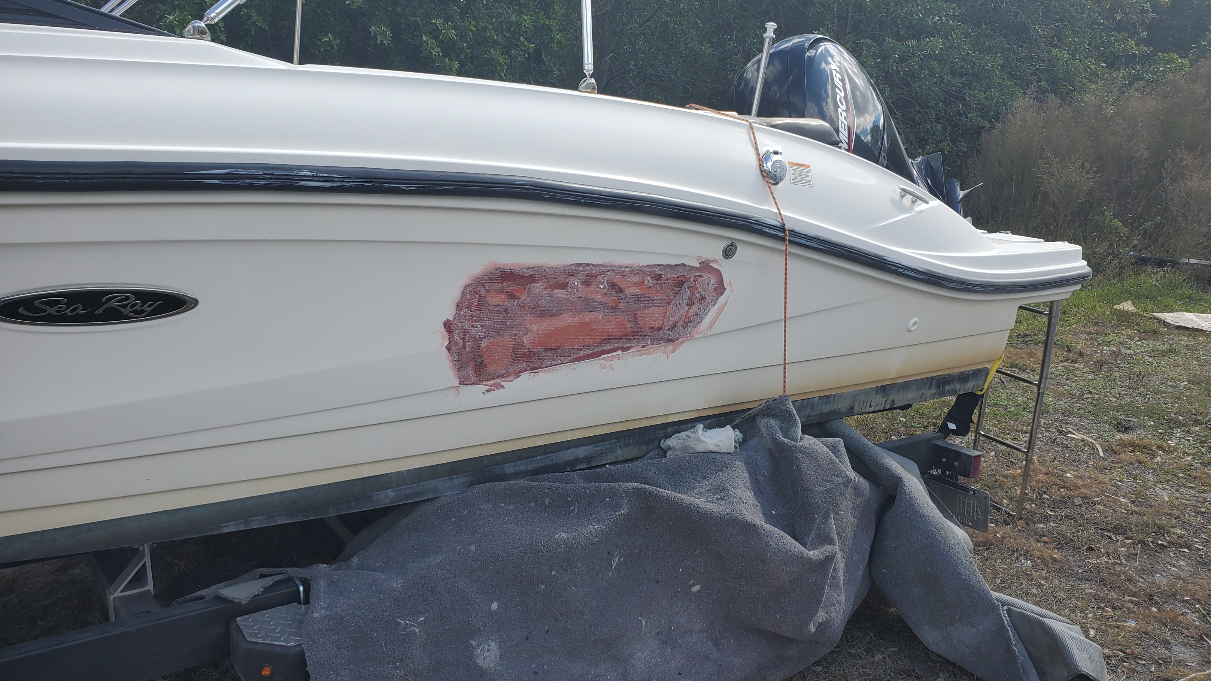 CV Composites Boat Repair - St Cloud, FL, US, boat painting