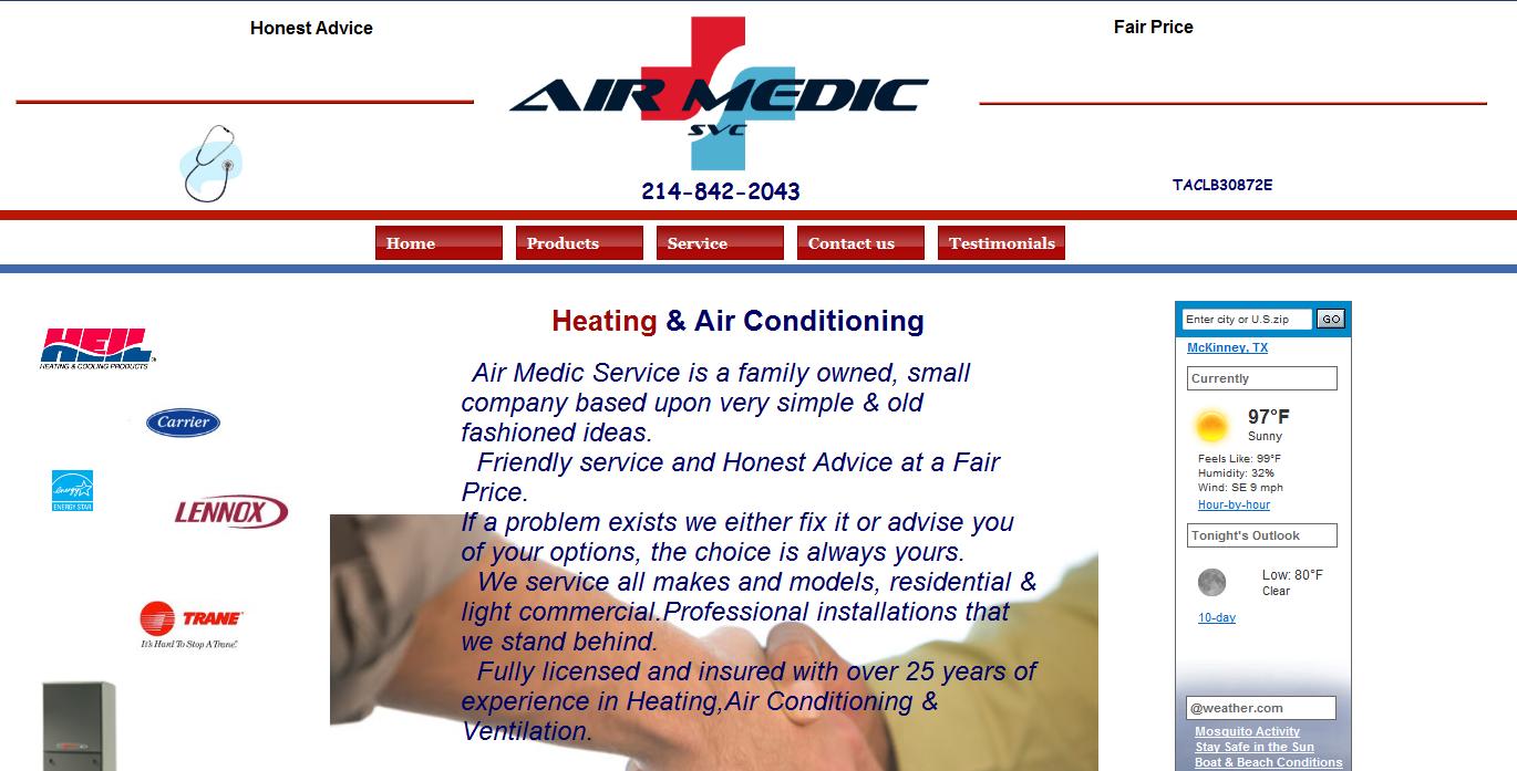 Air Medic Service - Princeton, TX, US, heating and cooling near me